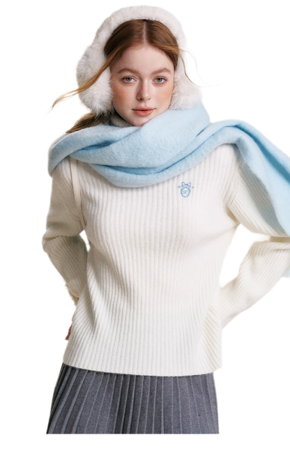Winter Plush Long Scarf