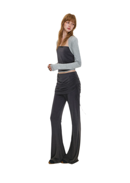 Stretch-Kontrast-Lagenhosen-Set
