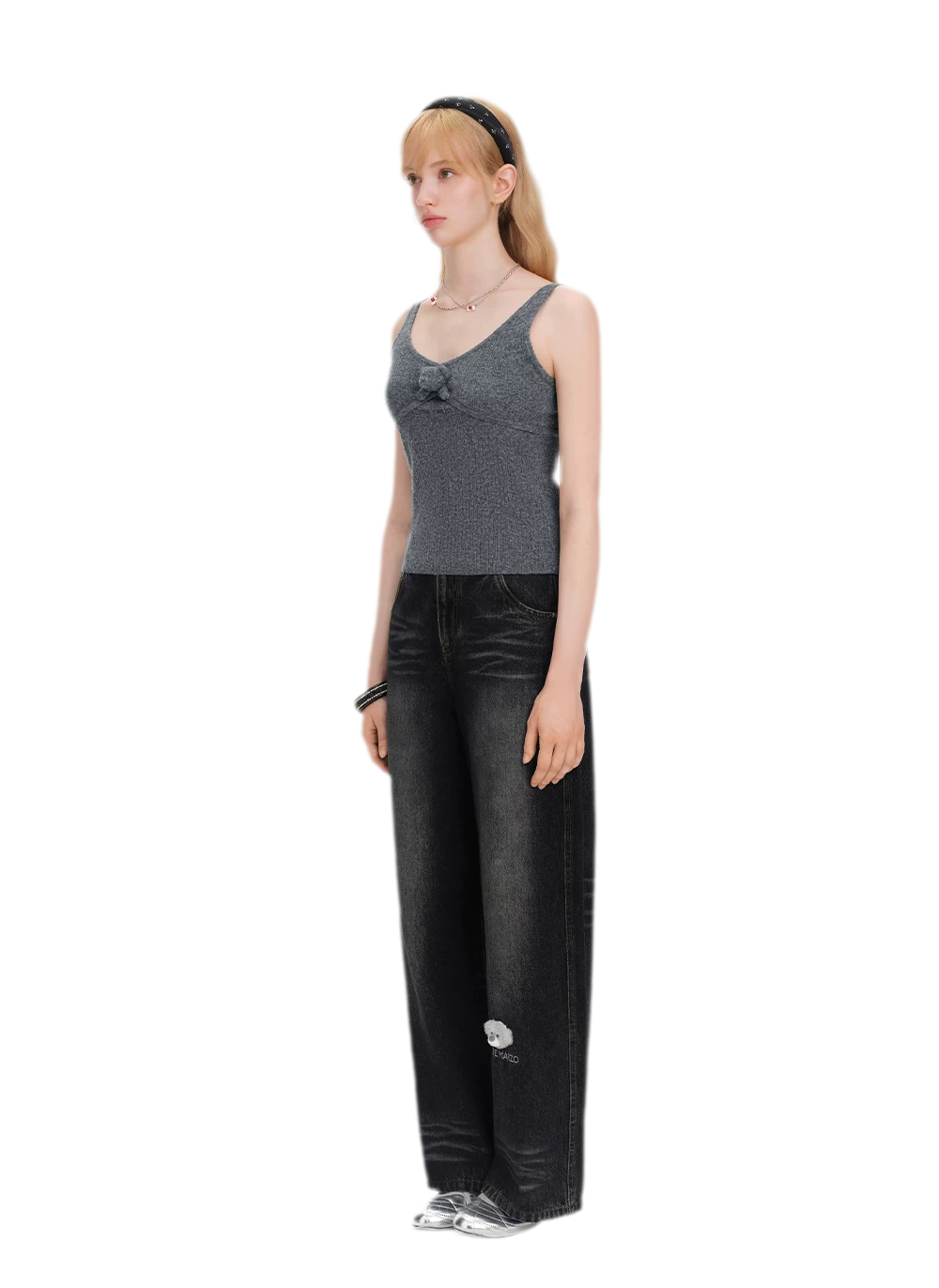 Mini Bear Sequin Camisole