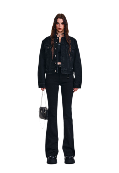 Cross Eternal Slim Denim Jacket