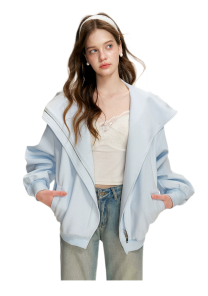 Blokette Hooded Zip Hoodie