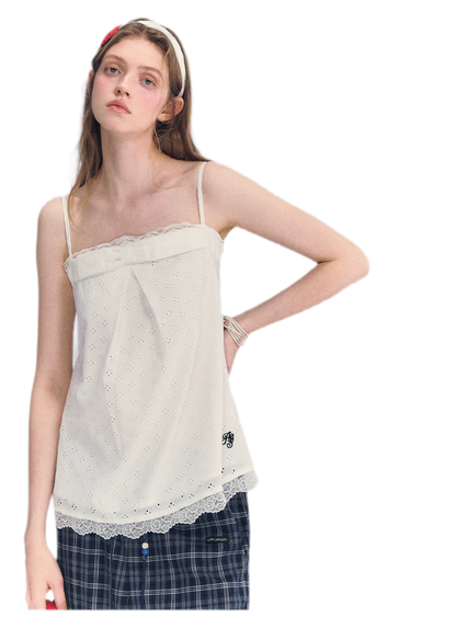 Lace Trim Cami Top