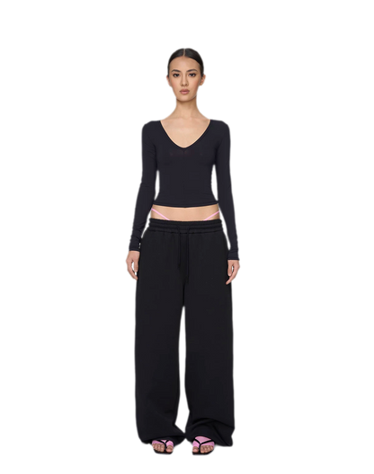 Deep V Slim Top