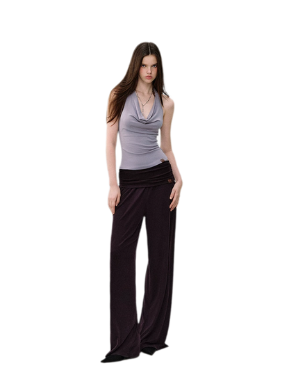 Irregular Ruffle Knit Set