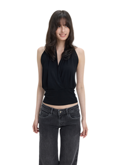 Modal Draped Halter Top