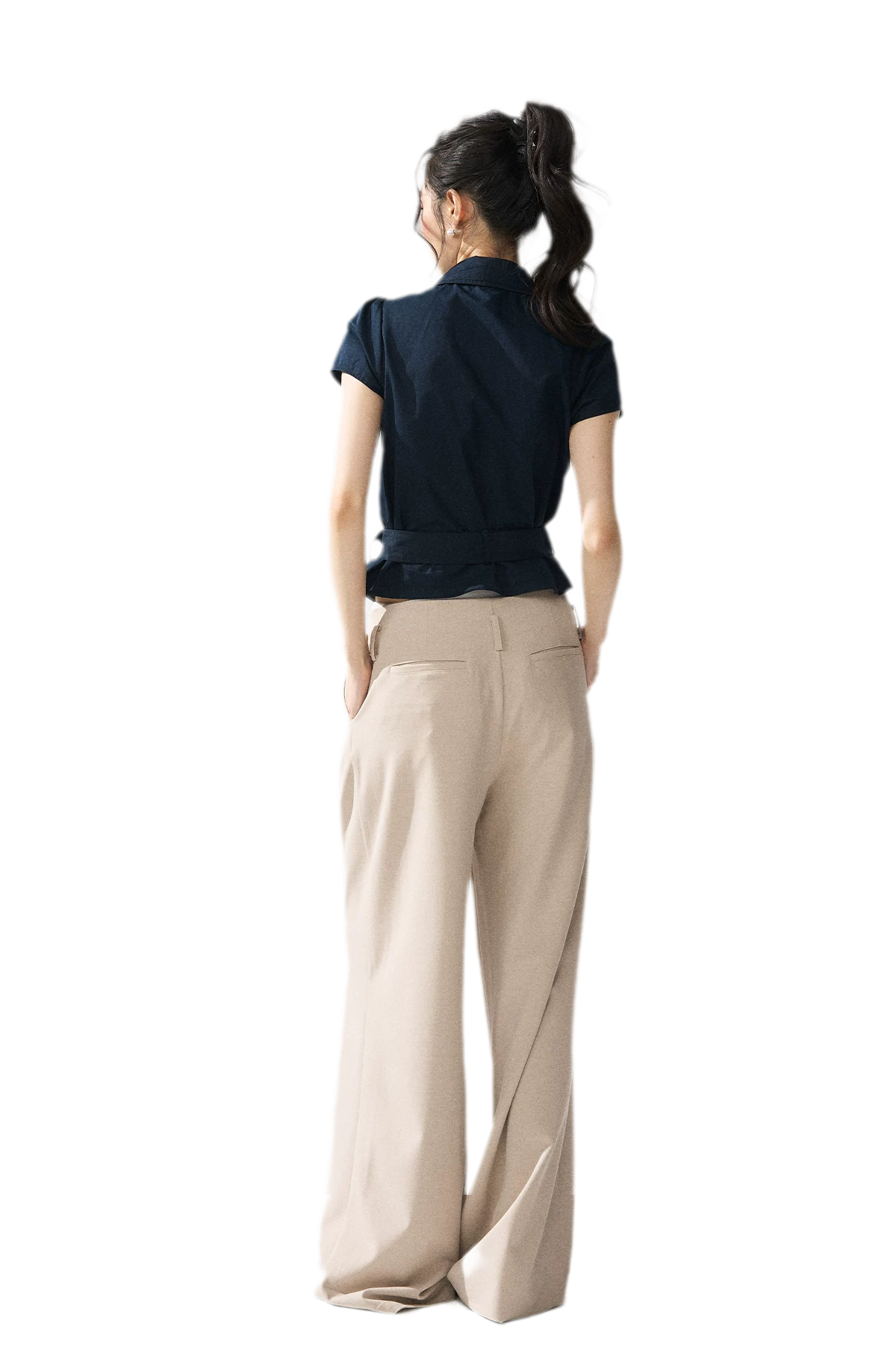Blazer Inspired Waist T-shirt