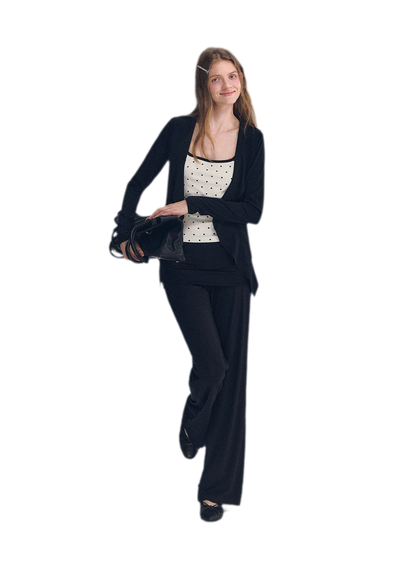 Lycell Wide-Leg Pants