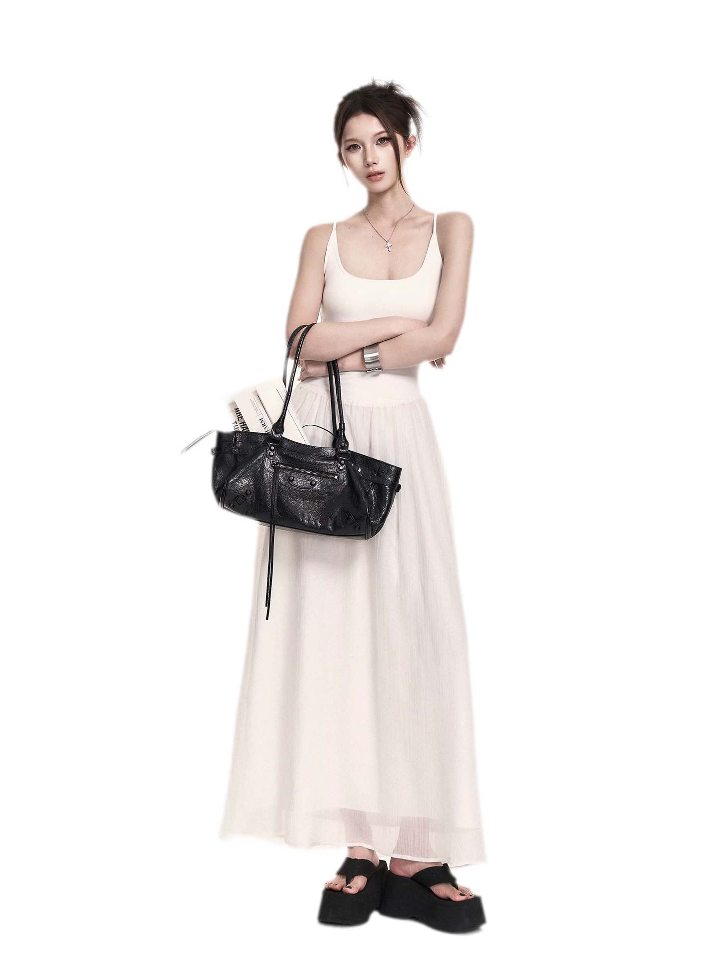 Relaxed Knit Maxi Dress