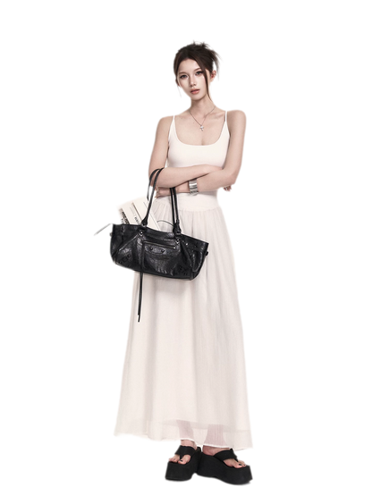 Relaxed Knit Maxi Dress