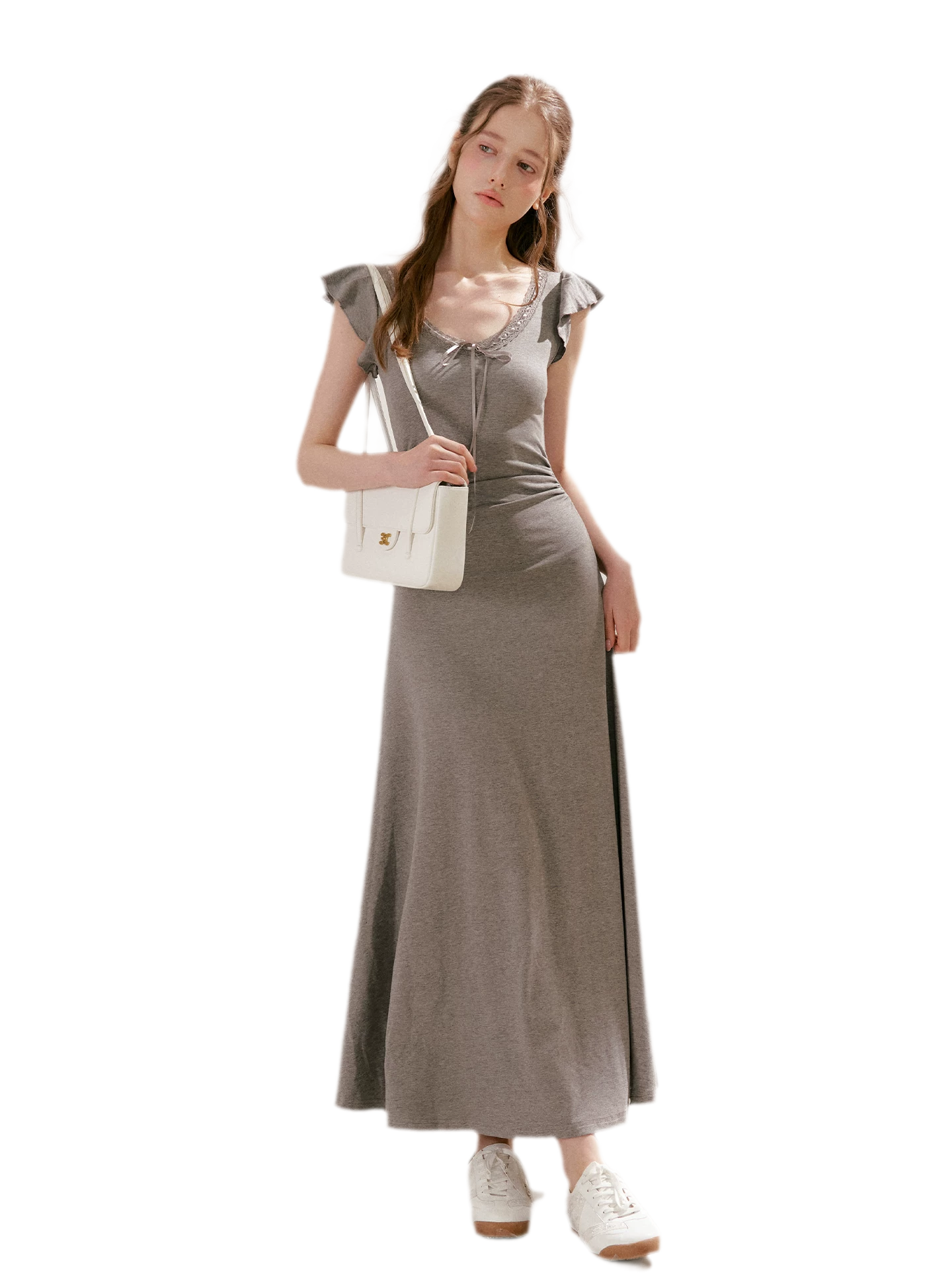 Ribbon A-Line Dress