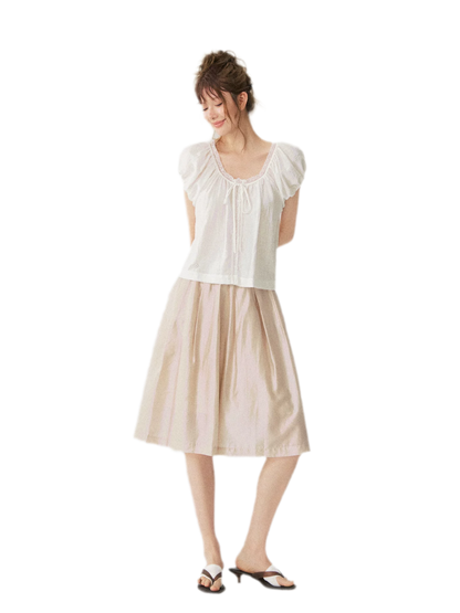Cloud Puff Sleeve Shirt