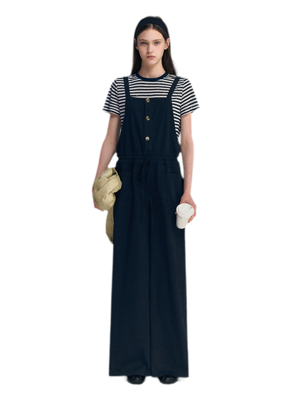Drawstring Jumpsuit