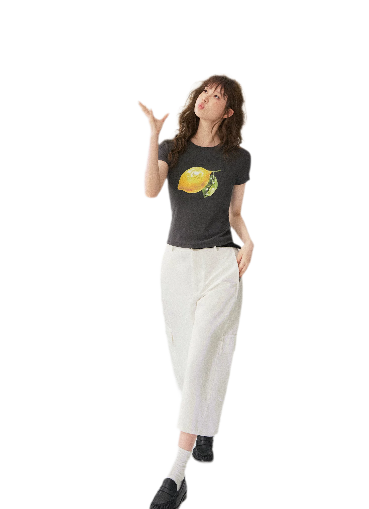 Utility Denim Capri Pants