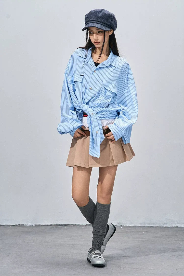 Vintage Striped Relaxed Shirt