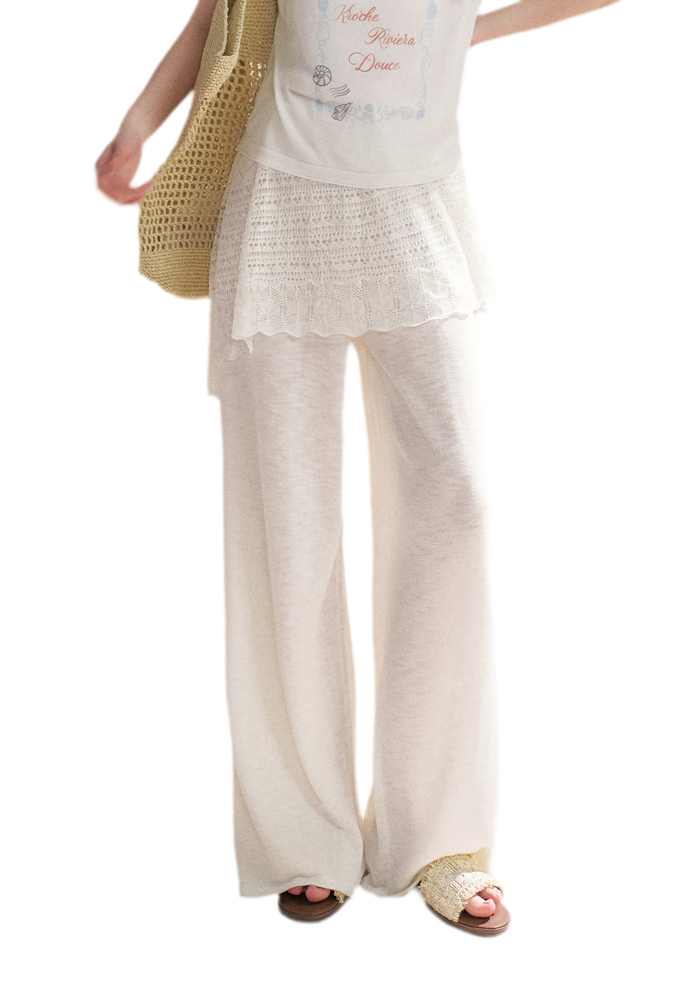 Tencel Linen Knit Pants