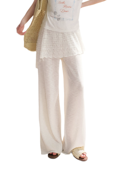 Tencel Linen Knit Pants