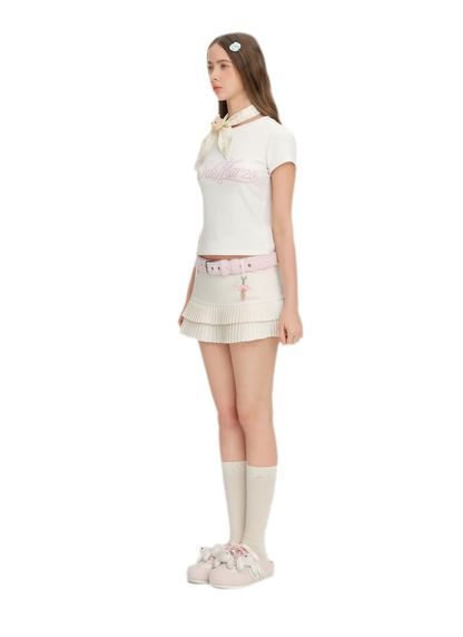 Floral Pleated Skort