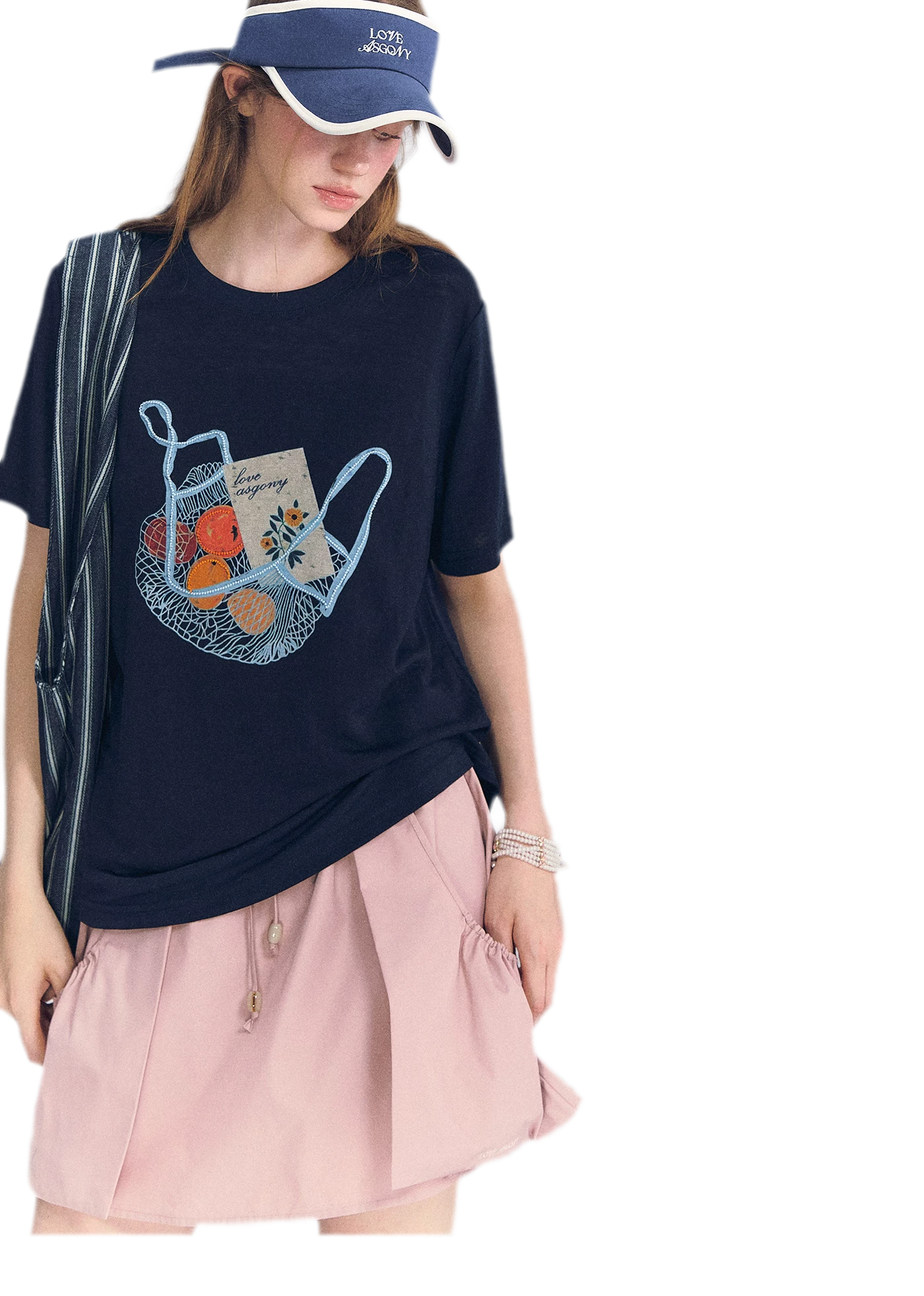 Fruit Embroidery Tee