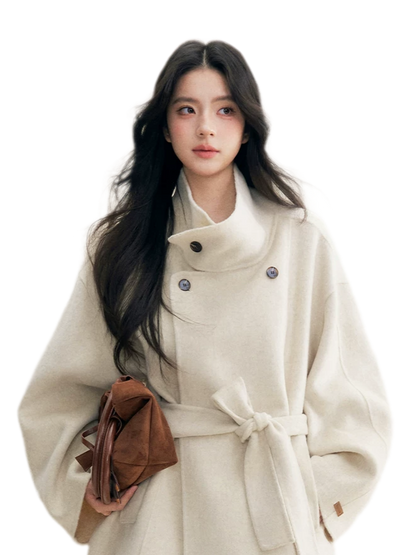 70 Wool Stand Collar Coat