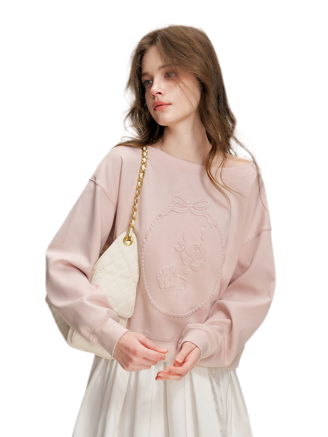 Modal Embossed Sweatshirt