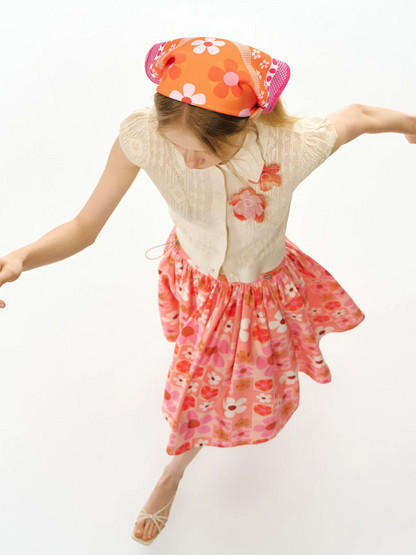 Graphic Square Head Scarf