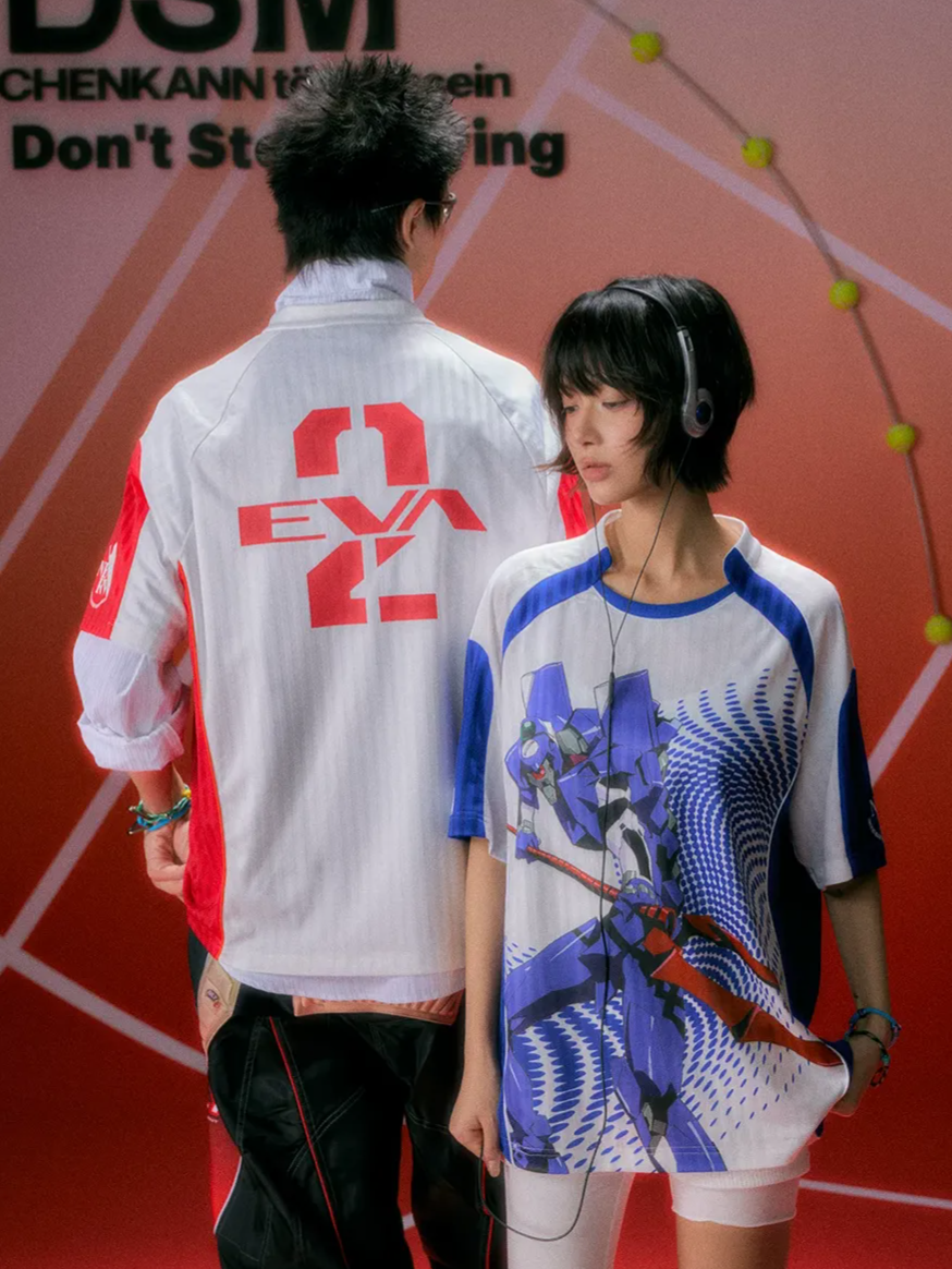 Digital Print Raglan Jersey T-Shirt
