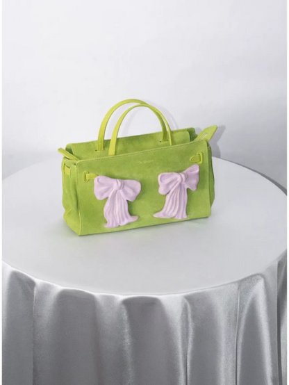 Handcrafted Ceramic Bow Bag
