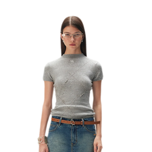 Beaded Slim Fit Tee