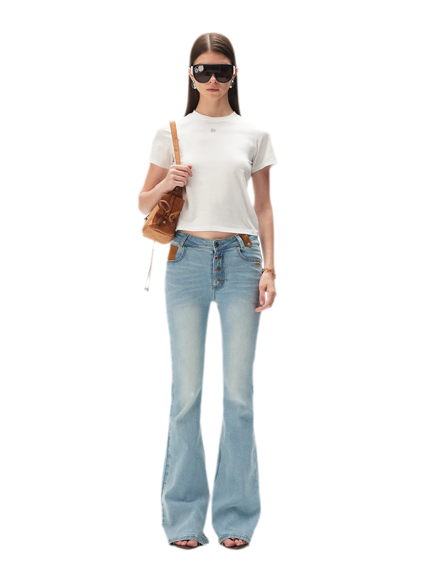 Cotton Fitted Short Tee