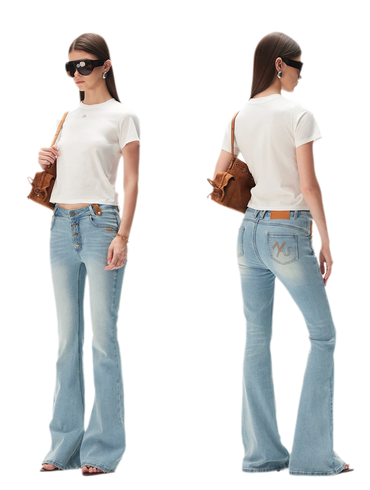 Cotton Fitted Short Tee