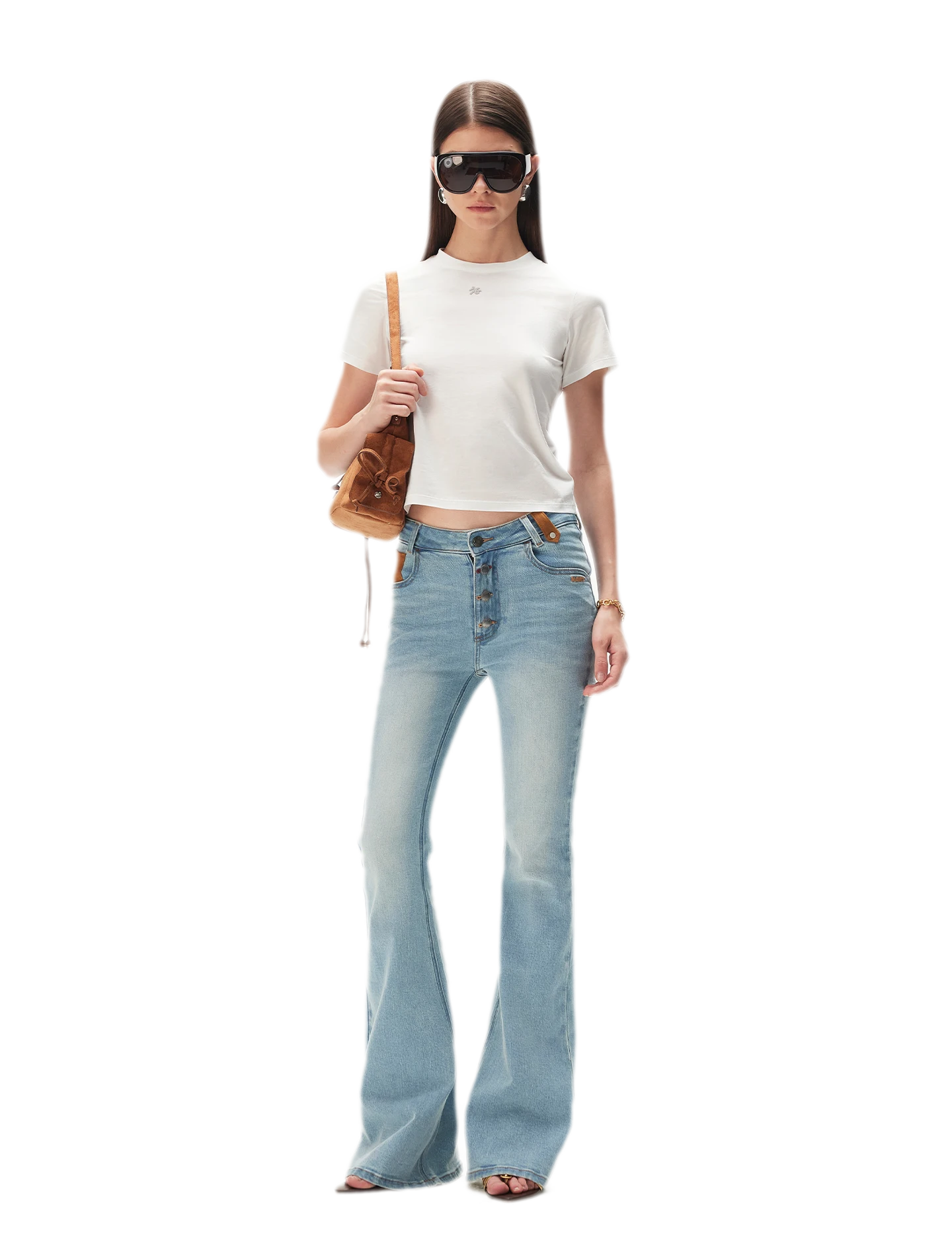 Cotton Fitted Short Tee