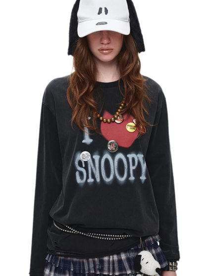 Washed Long Sleeve Tee