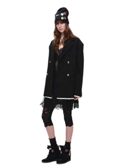 Oversized Faux Layer Blazer