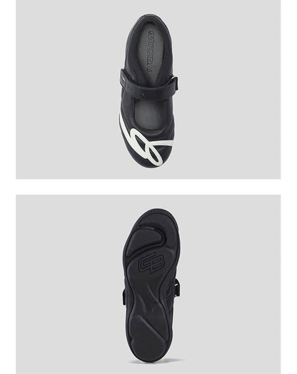 Sporty Open Mary Jane Shoes