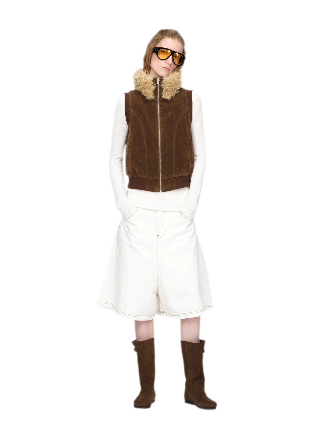 Reversible Teddy Fitted Vest