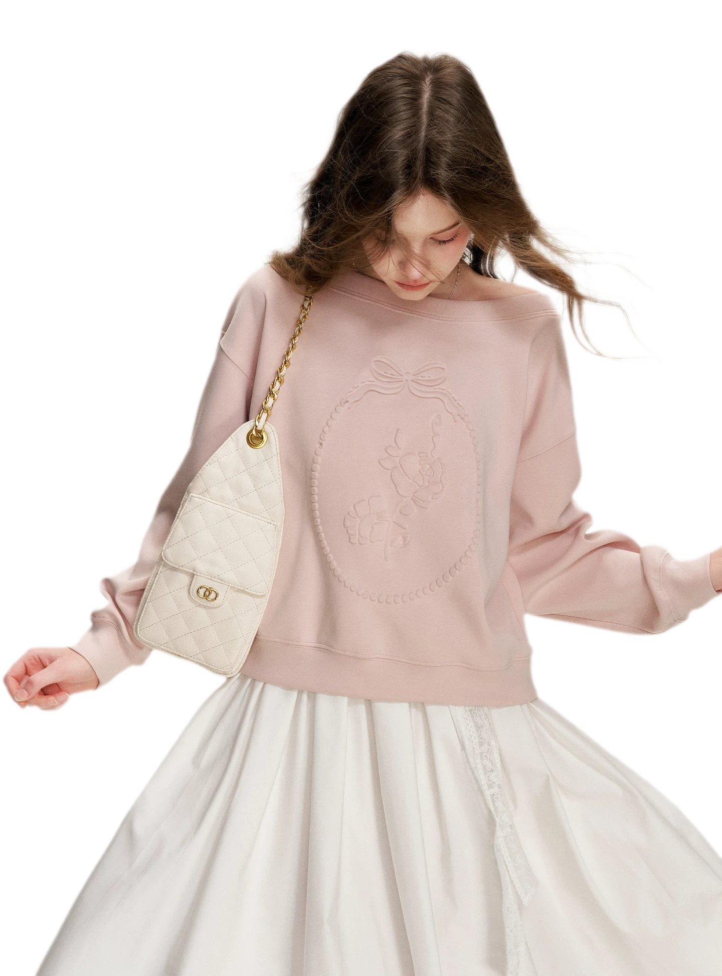 Modal Embossed Sweatshirt