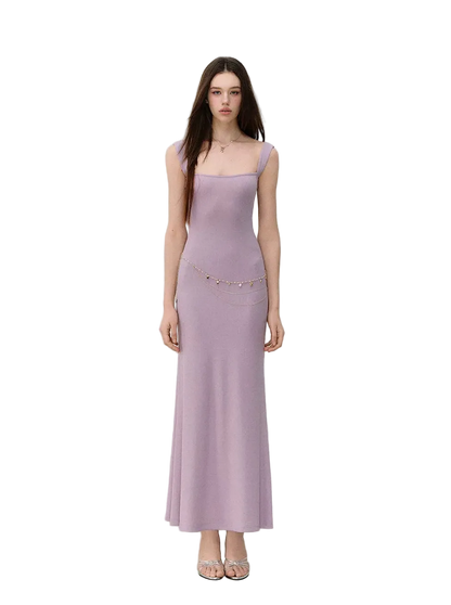 X-line Sleeveless Cross Back Bodycon Dress