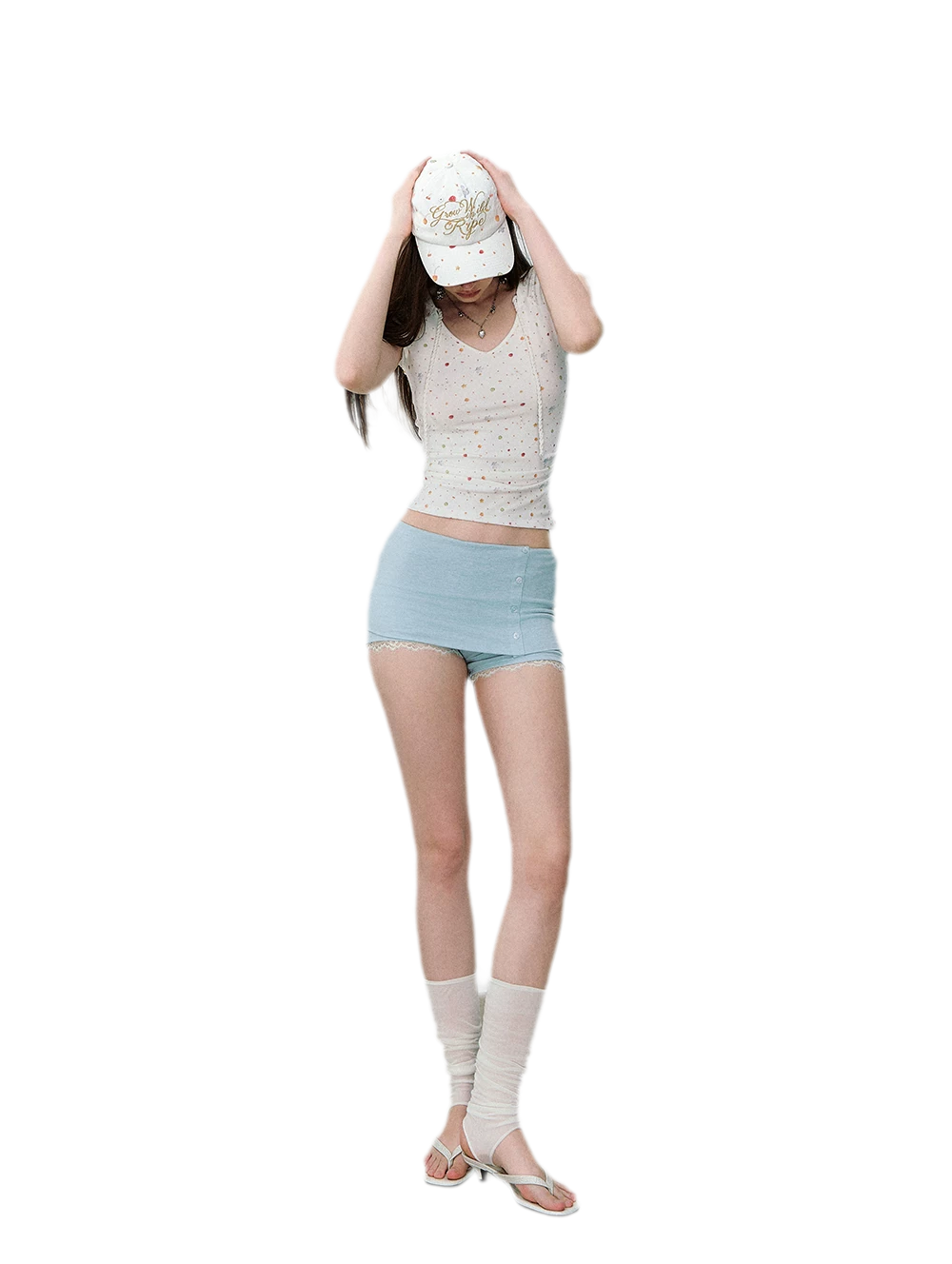 Printed Mesh T-Shirt