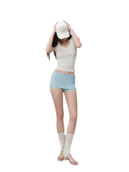 Printed Mesh T-Shirt
