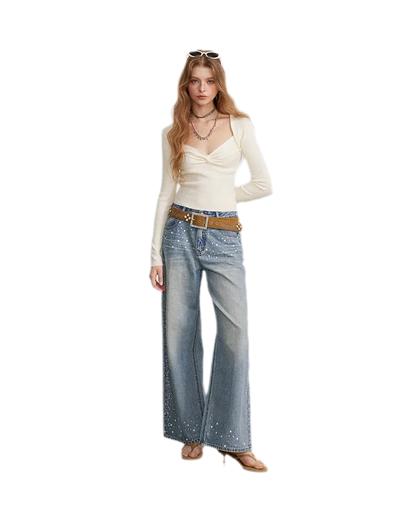 Twist Front Knit Top