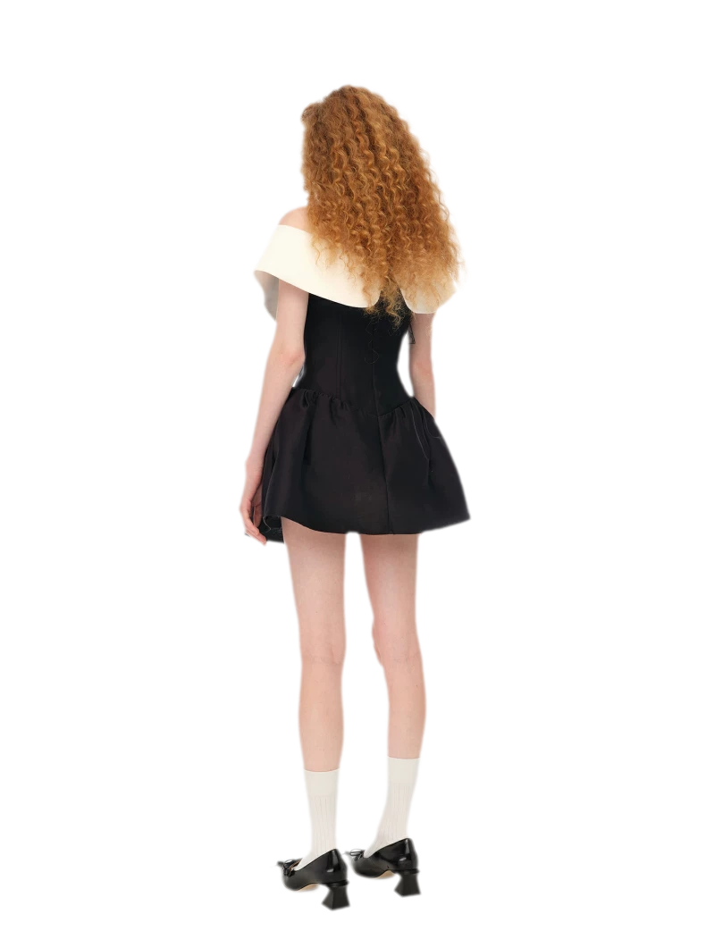 Off-Shoulder Short Dress