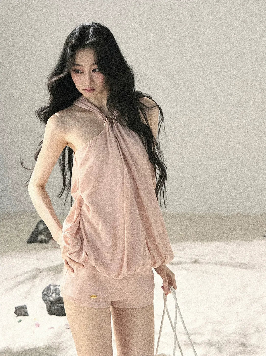 Misty Pink Culotte Set