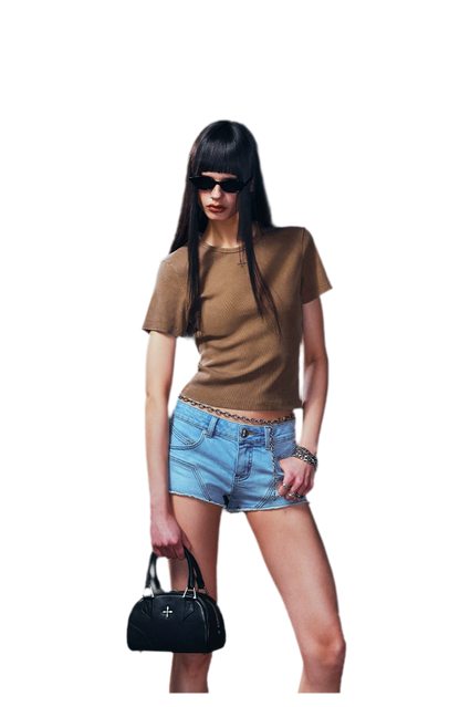 Vintage Silk Tee - Slim Fit Short Sleeve