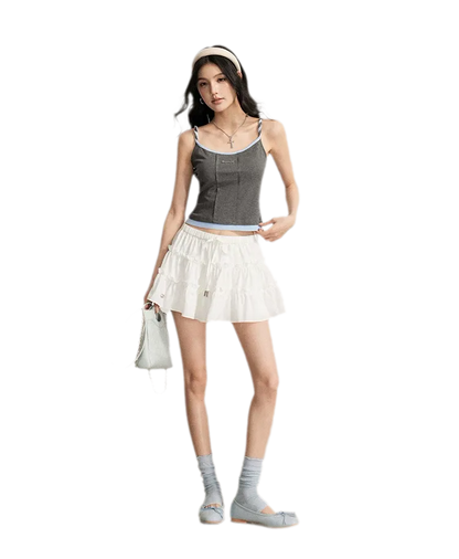 Lace Tie Skirt