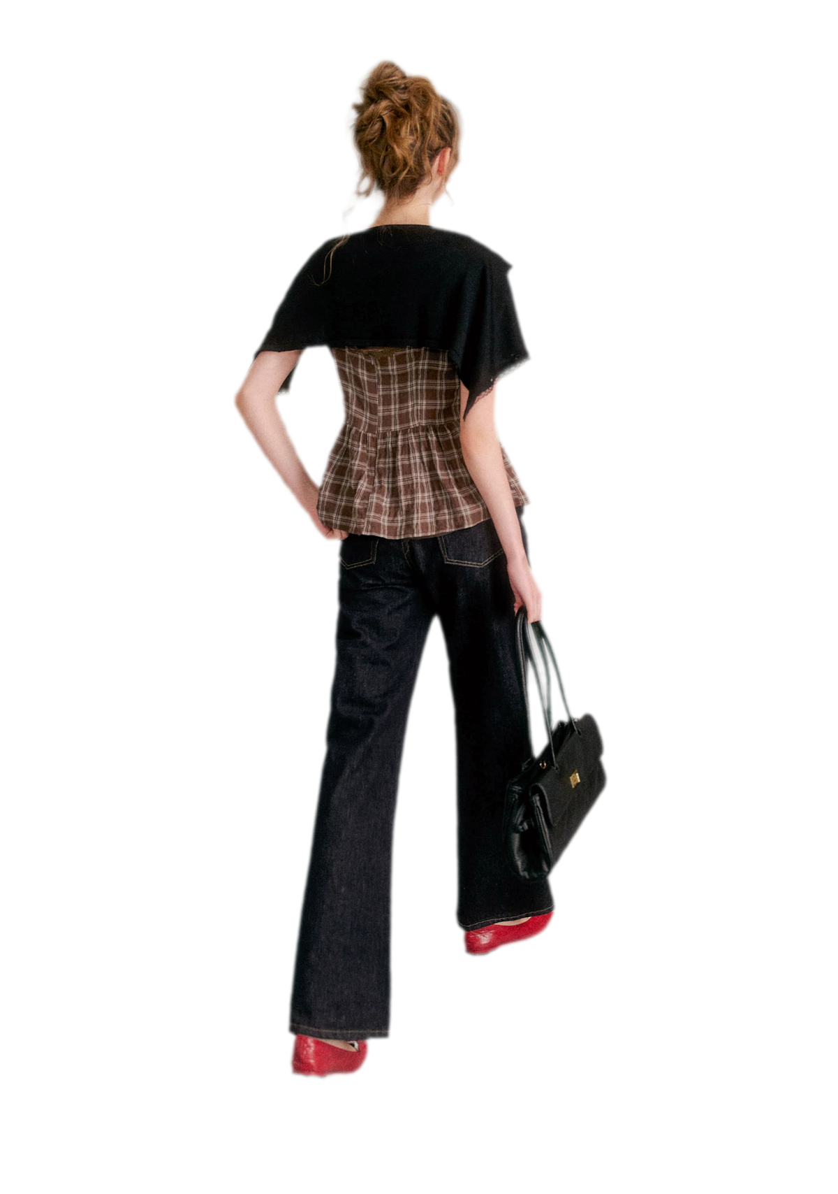 Soft Cotton Straight-Leg Jeans