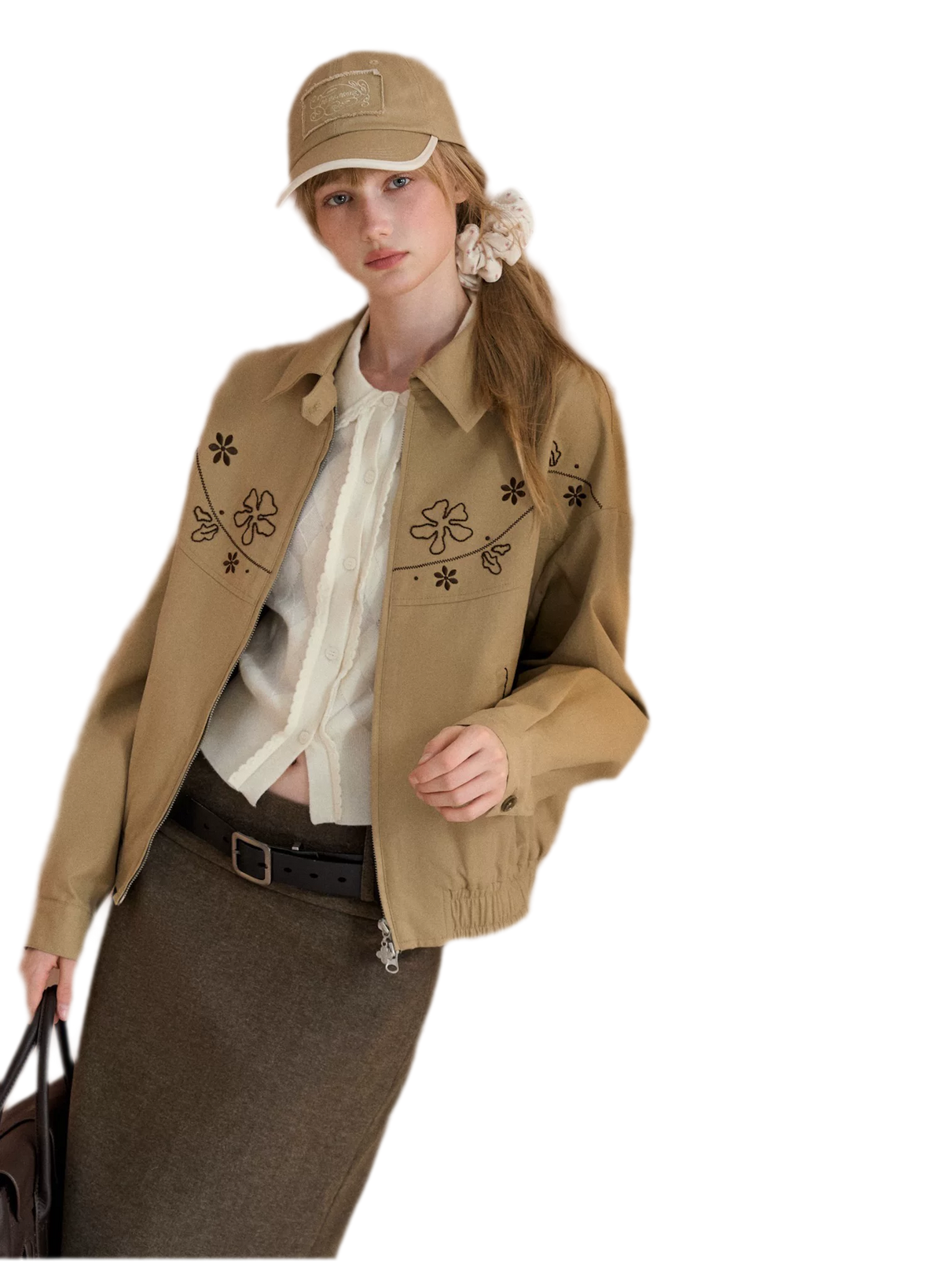 Embroidered Vintage Workwear Jacket
