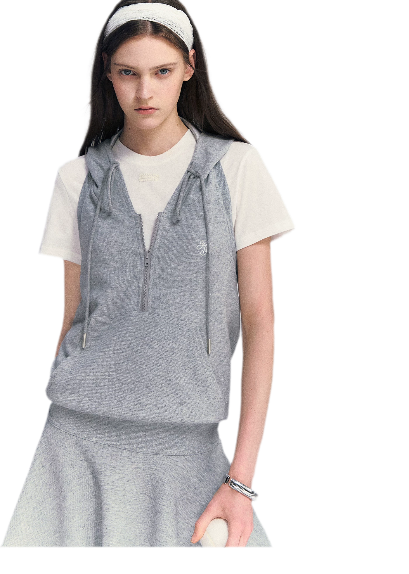 Hooded Romper Dress