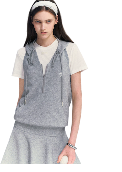 Hooded Romper Dress