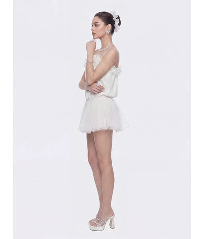 Lace Bustier Dress