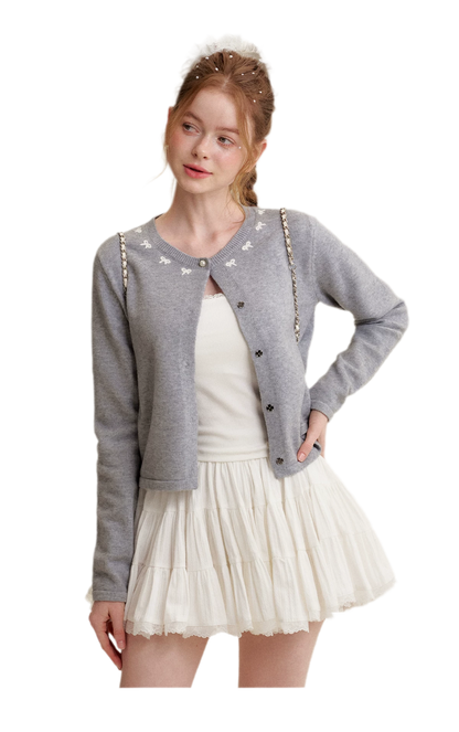 Romantic Lace Puff Skirt
